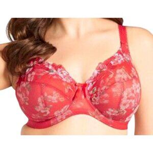 Elomi Womens Plus Size Underwire Full Coverage Bra 44E